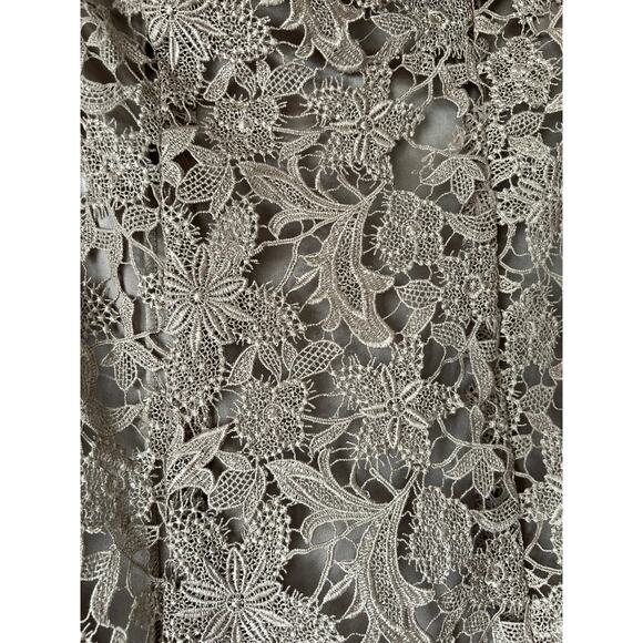 C. Luce Beige Lace Tube Dress Size Medium - Picture 9 of 12